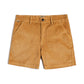 Almond Cord Shorts