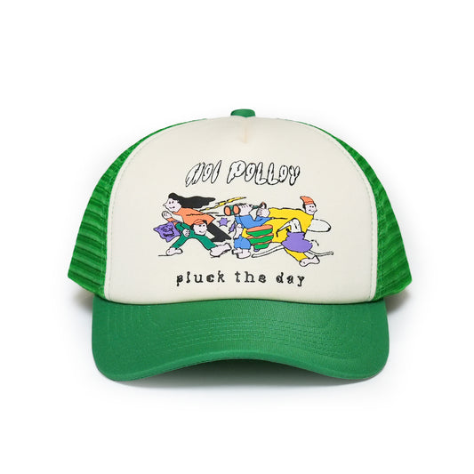 Pluck The Day Trucker Hat