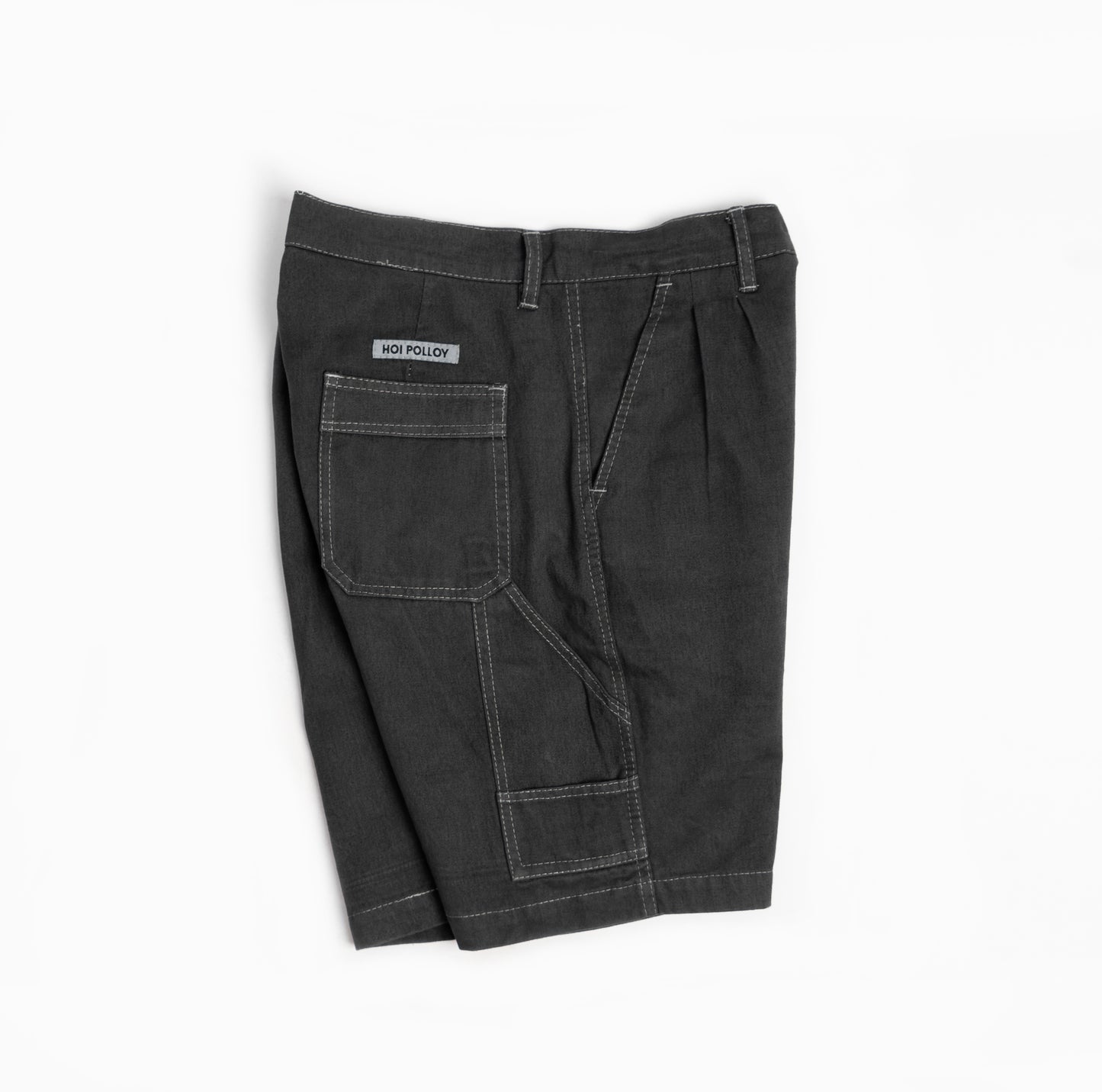 Carpenter Shorts Washed Black