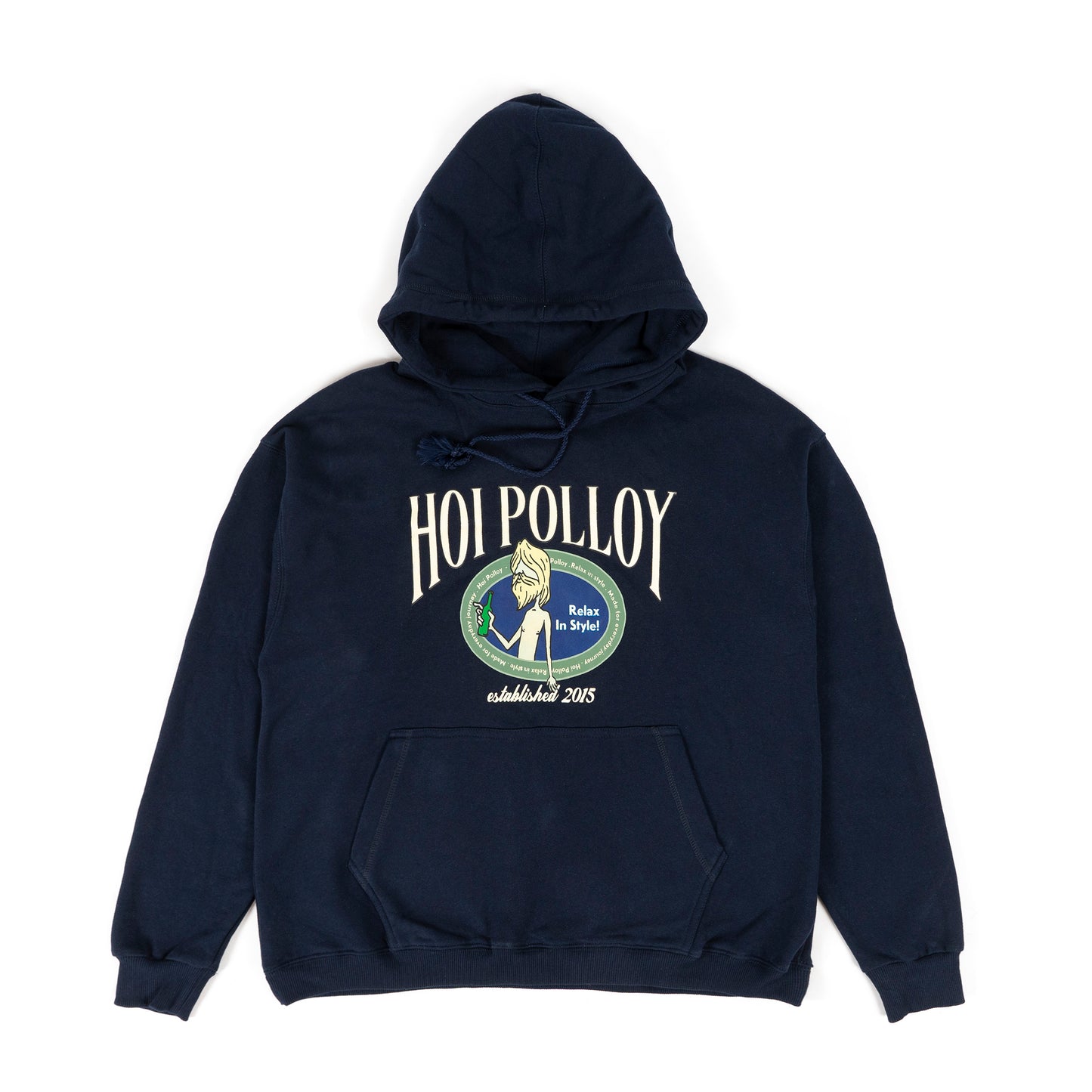 Relax In Style Navy Hoodie